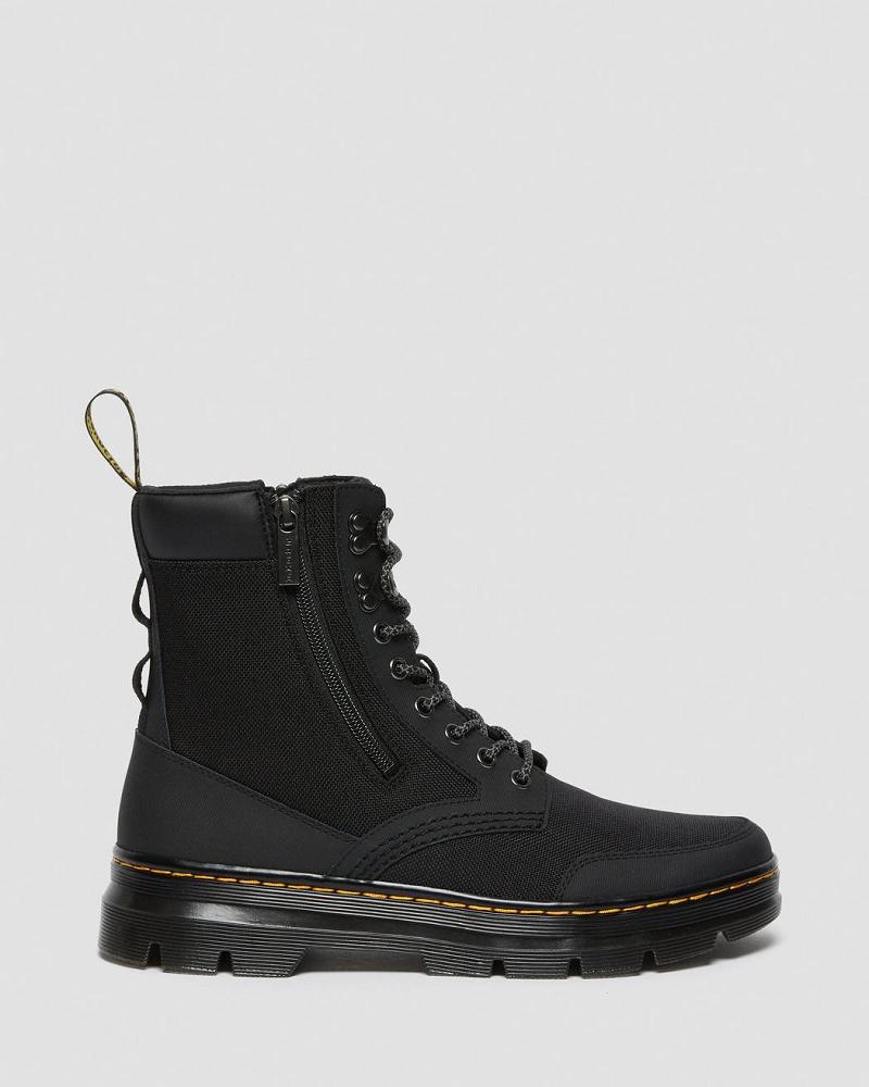 Dr Martens Combs Zip Enkellaars Dames Zwart | NL 706OKI